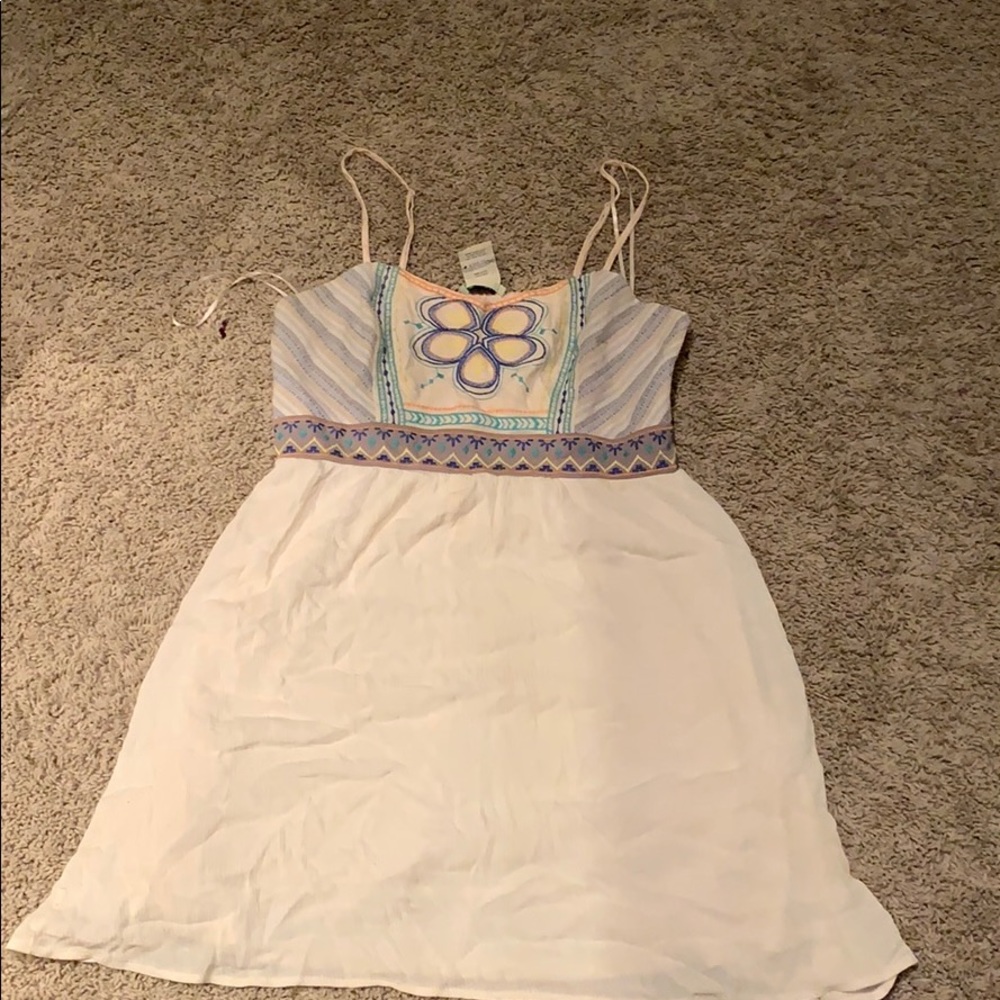 Sun dress with adjustable straps!